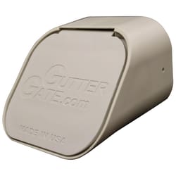 GutterGate 2 in. H X 3 in. L White Plastic Rectangular Downspout Adapter