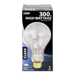 Feit 300 W PS25 A-Line Incandescent Bulb E26 (Medium) Soft White 1 pk