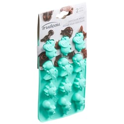 Trudeau Dinosaur Chocolate Mold Green 2 pc