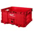 Milwaukee Packout 50 lb Red Crate 9.9 in. H X 18.6 in. W X 15.3 in. D Stackable