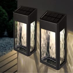 Classy Caps Solar Powered 0.35 W LED Deck Light 2 pk