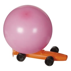 Toysmith Neato Balloon Car Racer Assorted 3 pc