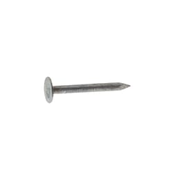 Grip-Rite 2 in. Roofing Electro-Galvanized Steel Nail Flat Head 1 lb