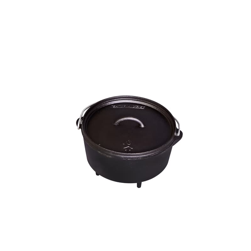 Camp Chef Classic Deep Cast Iron Dutch Oven 5 qt Black Sansujyuku sansujyuku.com