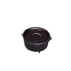 Camp Chef Classic Deep Cast Iron Dutch Oven 5 qt Black