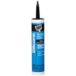 DAP Window, Door & Siding Black Silicone Waterproof Sealant 9.8 oz