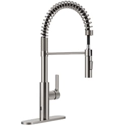 Anzzi Ola One Handle Brushed Nickel Motion Sensing Pull-Down Kitchen Faucet