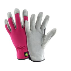 West Chester John Deere Women's Performance/Hi-Dexterity Work Gloves Pink S/M 1 pair