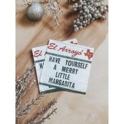 El Arroyo Have Yourself A Merry Little Margarita Cocktail Napkins Paper 20 pk