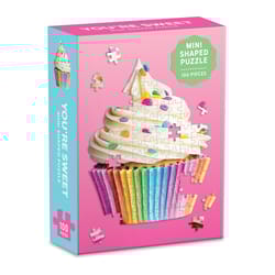 Galison You're Sweet 1.2 in. H X 5.0 in. L Multicolor Mini Shaped Jigsaw Puzzle
