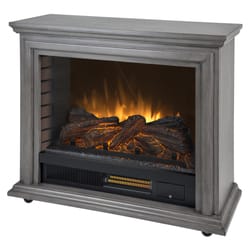 Pleasant Hearth 46.5-in W-BTU Black Vent-free-Burner Gas Fireplace Insert  in the Gas Fireplace Inserts department at