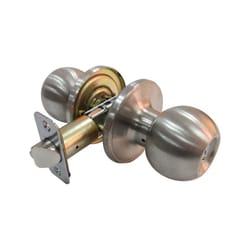 Faultless Ball Satin Entry Knobs Right or Left Handed