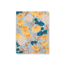 Denik 9 in. W X 7 in. L Sewn Bound Multicolored Pretty Weeds Notebook