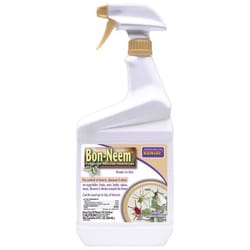 Bonide Bon-Neem II Organic 3 in 1 Garden Insect Spray Liquid 32 oz