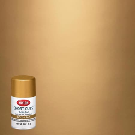 Krylon Short Cuts Spray Paint - Gold Leaf 3 oz