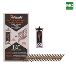 Paslode ProStrip 1-1/2 in. L Plastic Strip Brite Fuel and Nail Kit 30 deg 1 pk
