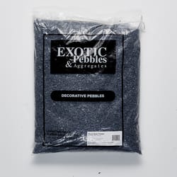 Exotic Black Stone Deco Pebbles 20 lb