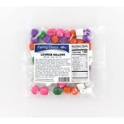 Family Choice Licorice Hallows Candy 5 oz