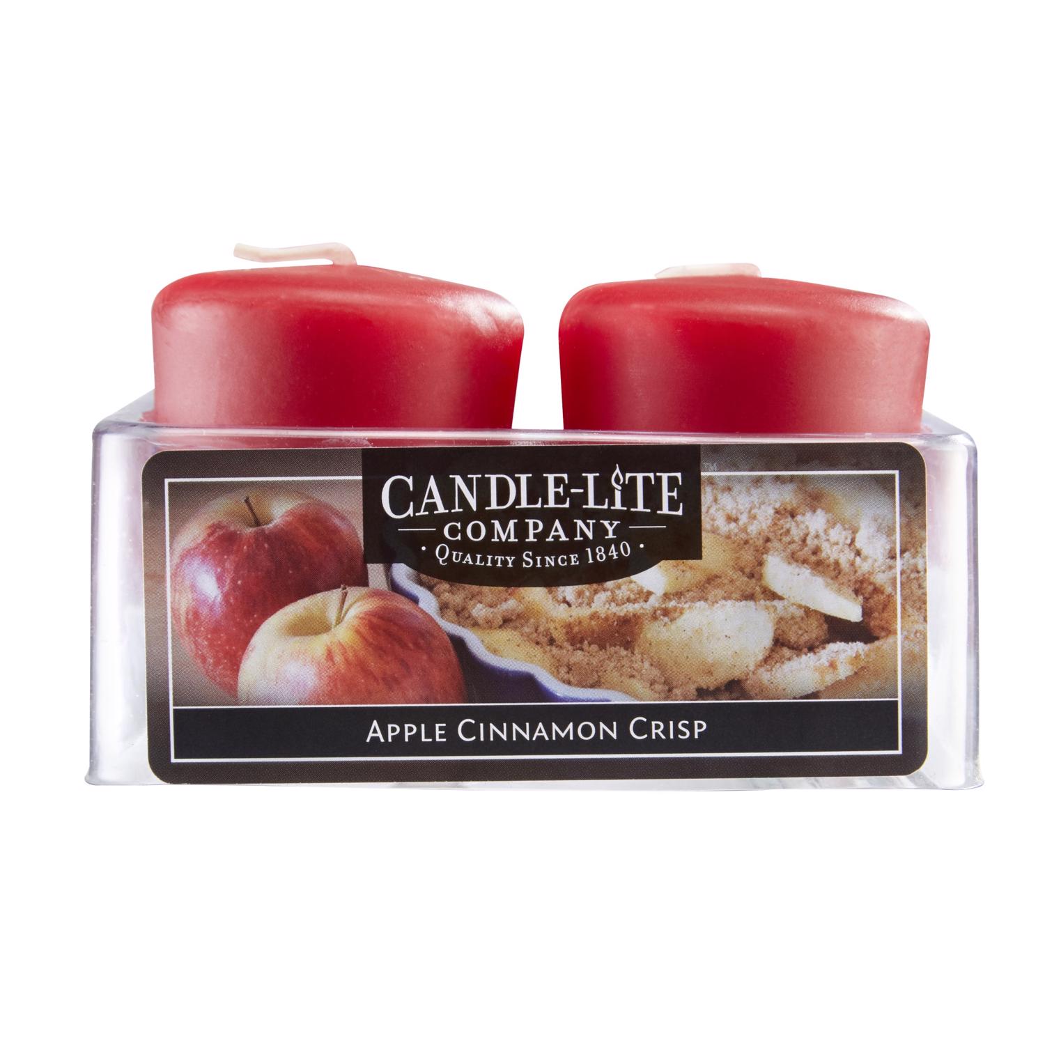 Candle Lite Red Apple Cinnamon Crisp Scent Votive Candles - Ace Hardware