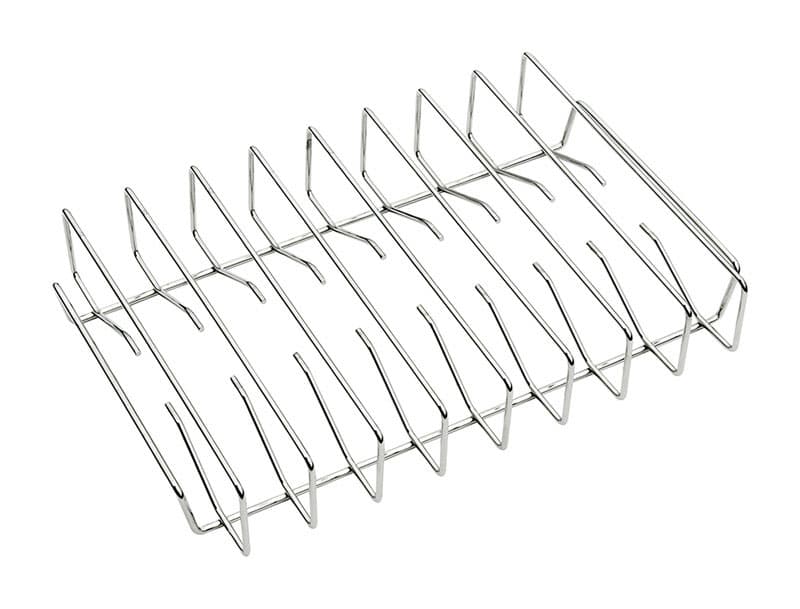 Traeger Stainless Steel Rib Rack 17.5 in. L X 3.5 in. W 1 pk -  BAC354