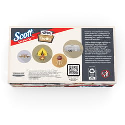 Scott On-the-Go Cleaning Cloth 9 in. W X 10 in. L 70 ct 1 pk