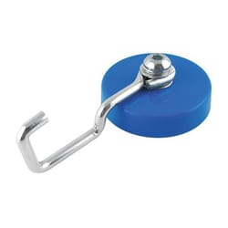 Magnet Source 4 in. L X 2.25 in. W Blue Reversible Magnetic Hook 25 lb. pull 1 pc