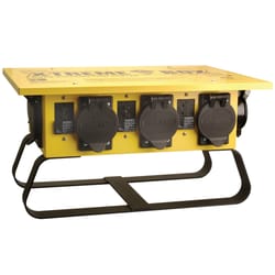 Southwire X-Treme 7 outlets Temporary Power Distribution Black/Yellow