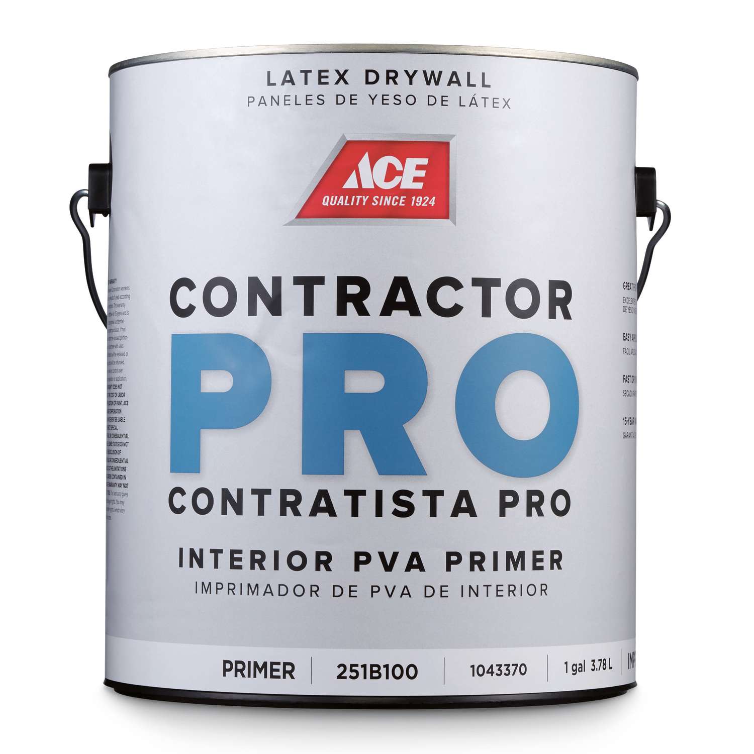 Ace Contractor Pro Primer Goes on White Acrylic Latex Primer 1 gal