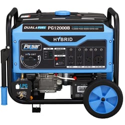 Pulsar 120/240 V Gas/LP Portable Generator 9500 W