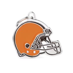 MyFamily NFL Orange/White Cleveland Browns Metal Pet Tags