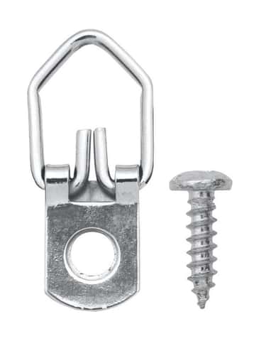 Ook D-Ring Hanger 30 lb 3 pk Ook D-Ring Hanger 30 lb 3 pk