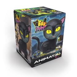 Mindscope Products Eek the Cat 8 in. Talking Animated Halloween Decor