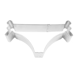 R&M International Corp 4 in. L Bikini Bottom Cookie Cutter Silver 1 pc