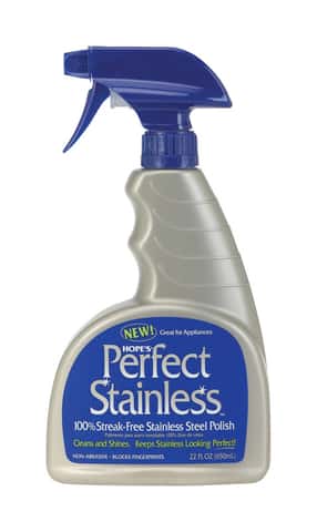 Hope's Perfect Stainless 22-fl oz Fresh and Clean Stainless Steel Cleaner  in the Stainless Steel Cleaners department at