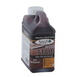 Saman Semi-Transparent Mahogany Water-Based Wood Stain 32 oz