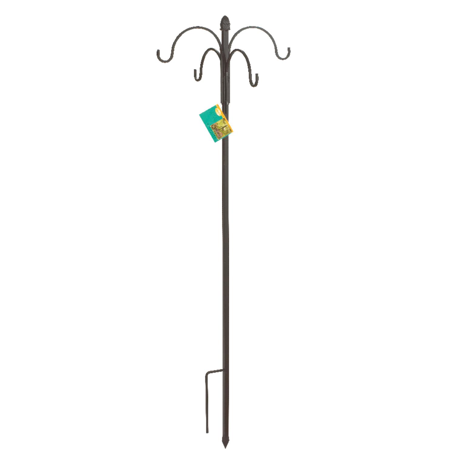 Panacea Brown Wire 84 in. H Double Crook Plant Hook 1 pk
