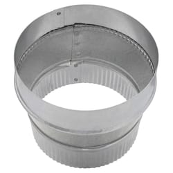 Imperial 8 in. D X 7 in. D Galvanized Steel Furnace Pipe Reducer