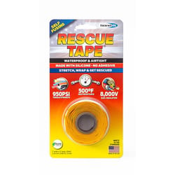 Rescue Tape Yellow 1 in. W X 12 ft. L Silicone Tape