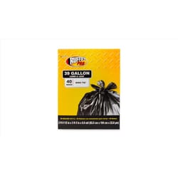 Ruffies Pro 39 gal Lawn & Leaf Bags Wing Ties 40 pk