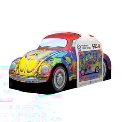 Eurographics VW Beetle Splash Buggy Collectible Tin With Puzzle Multicolored 550 pc