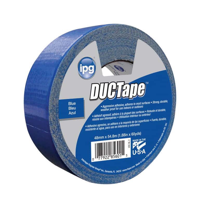 IPG JobSite 1.88 in. W X 60 yd L Blue Duct Tape Ace Hardware