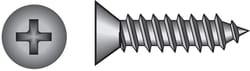 HILLMAN No. 12 Ga. X 2-1/2 in. L Phillips Flat Head Sheet Metal Screws 1 pk