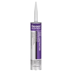 Geocel 2300 Construction Composite Fiberboard Cartridge Crystal Clear Tripolymer Elastomeric Sealant