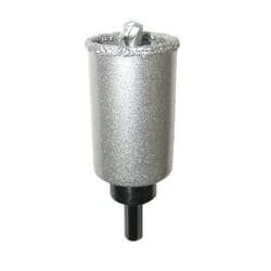 ARTU 1-3/4 in. Carbide Grit 2.3 in. L X 3/8 in. D Hole Saw Arbor