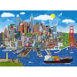 Eurographics San Francisco Jigsaw Puzzles Multicolored 1000 pc