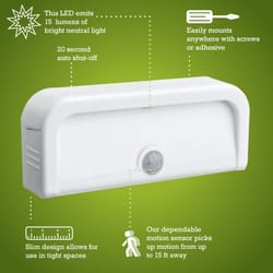 Mr. Beams Motion-Sensing Battery Powered LED White Area Light