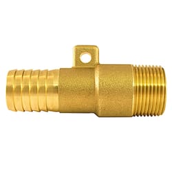 Apollo 1 in. Barb in to X 1 in. D MPT Brass Rope Adapter