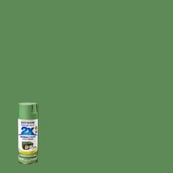 Rust-Oleum Painter's Touch 2X Ultra Cover Satin Leafy Green Paint+Primer Spray Paint 12 oz