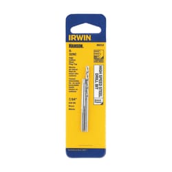 Irwin Hanson High Carbon Steel HCS Tap and HSS Drill Bit Set 6 - 32 2 pc
