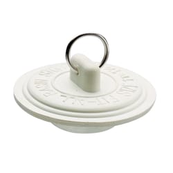 Plumb Pak 1-3/4 in. White Rubber Sink Stopper